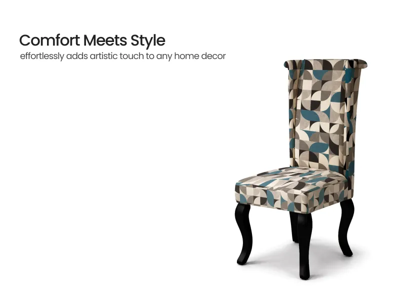Mosaic Wing Chair